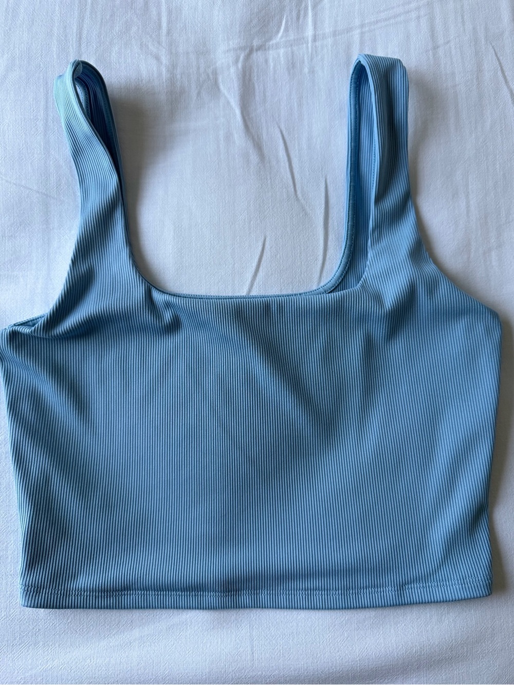 Express Body Contour Ribbed Crop Top